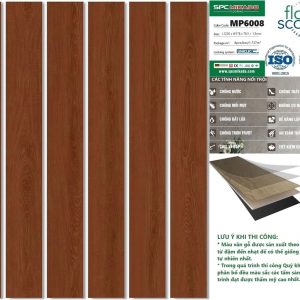 Sàn nhựa SPC Mikado màu MP6008