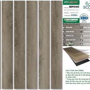 Sàn nhựa SPC Mikado màu MP6105