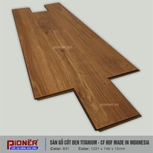 Sàn gỗ cốt đen Titanium Pioner 831