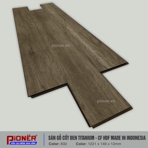 Sàn gỗ cốt đen Titanium Pioner 832