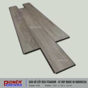 Sàn gỗ cốt đen Titanium Pioner 838