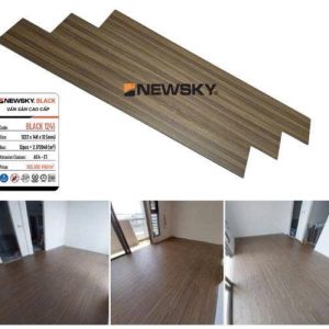 sàn gỗ cốt đen Newsky Black 1241