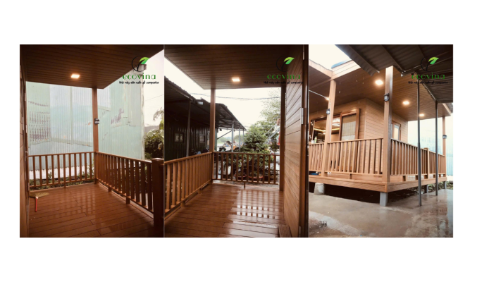 Lan can gỗ nhựa Ecovina
