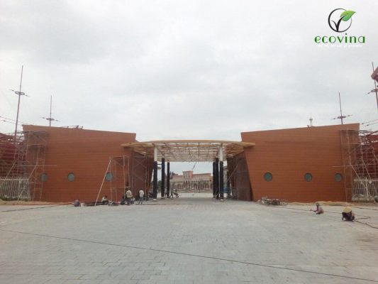 khung xương thi công ốp tường